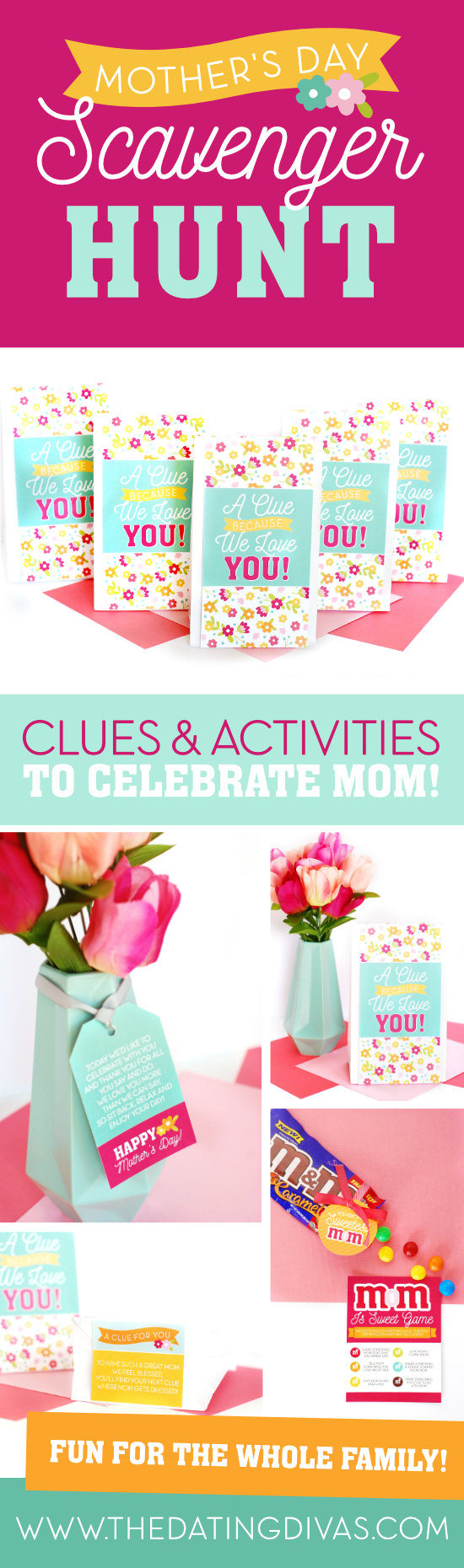 Mother's Day Scavenger Hunt #MothersDay #ScavengerHunt