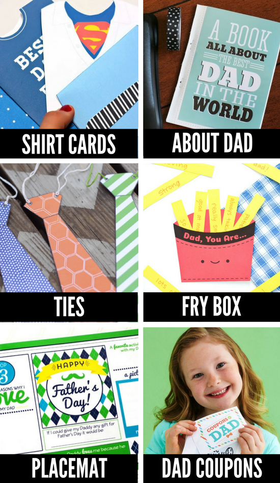 Printable Father's Day Crafts for Kids