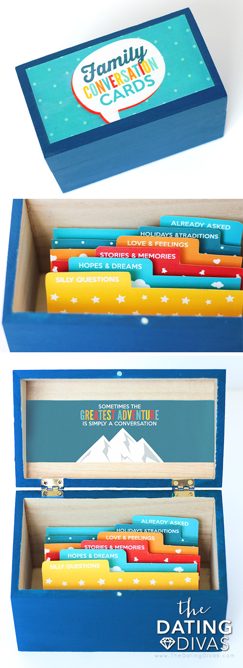 Conversation Topics Cards for Kids Box
