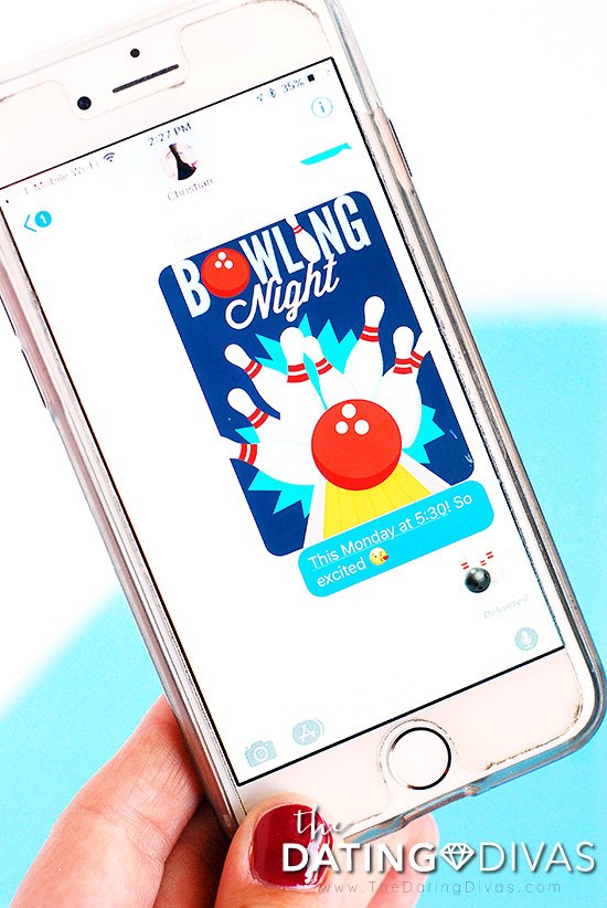 Fun Bowling Games Digital Invitation 