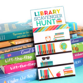 Library Scavenger Hunt for Kids