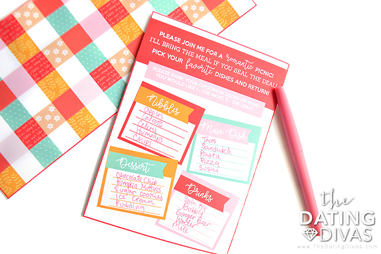 Romantic Picnic in a Box  Picnic Games  Invites   More   The Dating Divas - 58