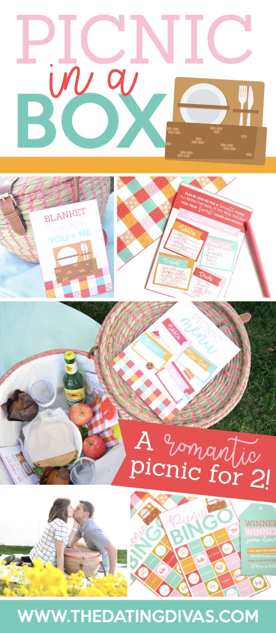 Romantic Picnic in a Box  Picnic Games  Invites   More   The Dating Divas - 83