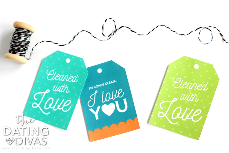 Spring Clean Your Marriage Gift Tags