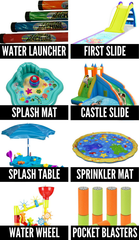 Water Toys and Games for Fun Summer Activities