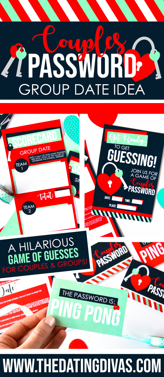 Throw the best couples game night around with this EASY and free idea!! #couplesgamenight #passwordgameshow #passwordgameforcouples #thedatingdivas