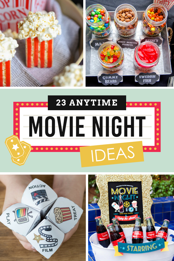 Themed Movie Night Ideas for Family - From The Dating Divas