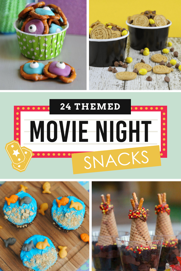 Themed Movie Night Snacks and Treats