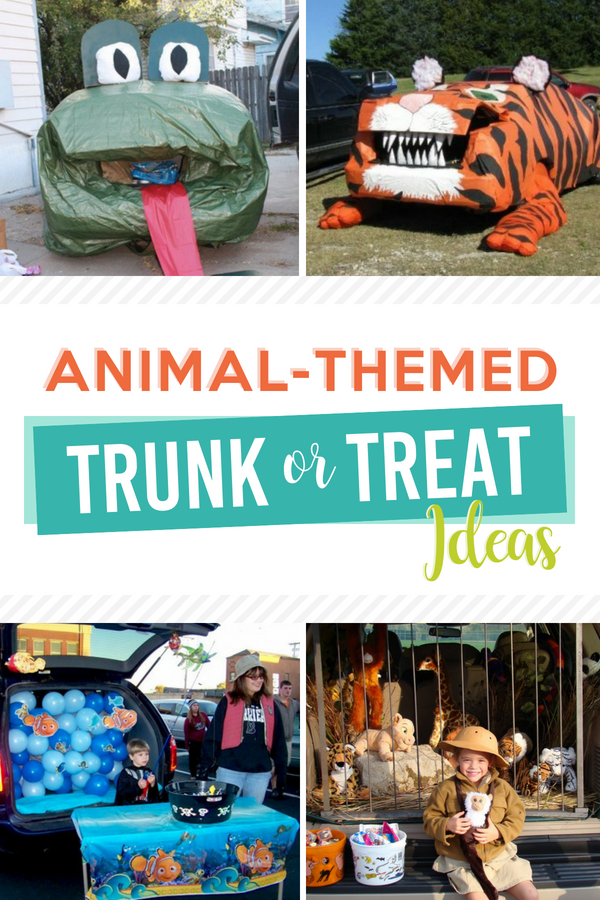 Animal Trunk Or Treat Ideas