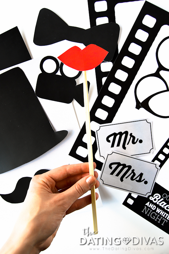 Black and White Movie Photo Booth