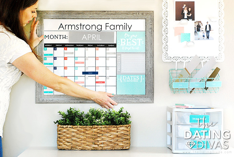 Family Command Center Ideas For Hanging