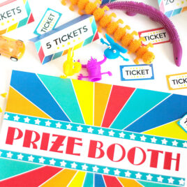 Prize Booth Printables