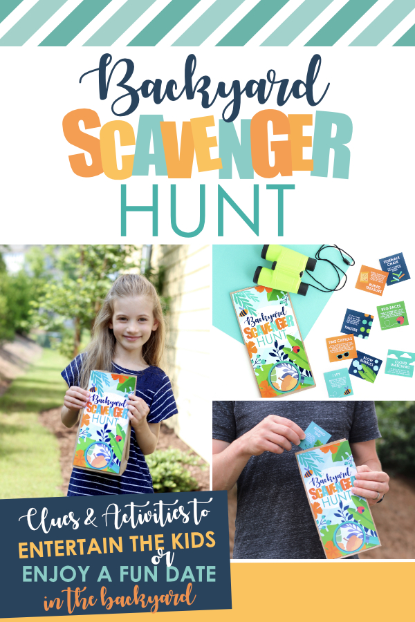 Enjoy nature with your kids or an afternoon with your spouse with this Backyard Scavenger Hunt! #NatureScavengerHunt #FamilyFun #TheDatingDivas