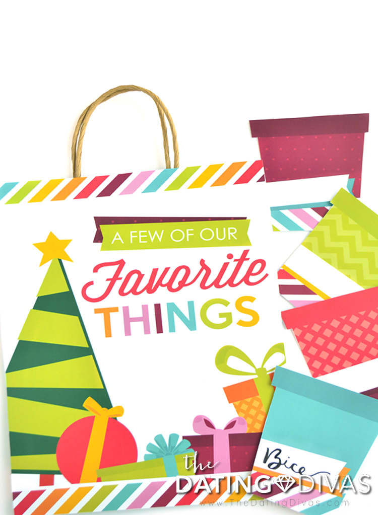 Favorite Things Bag Cover for Couples Favorite Things Party