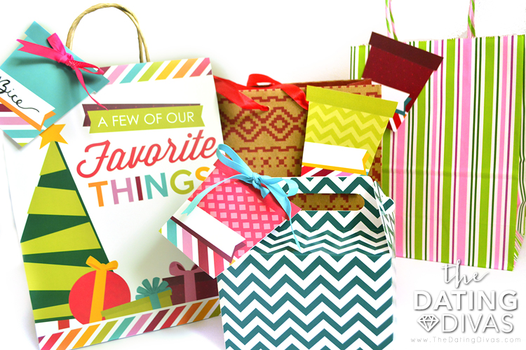 Couple's Favorite Things Party Gifts and Tags