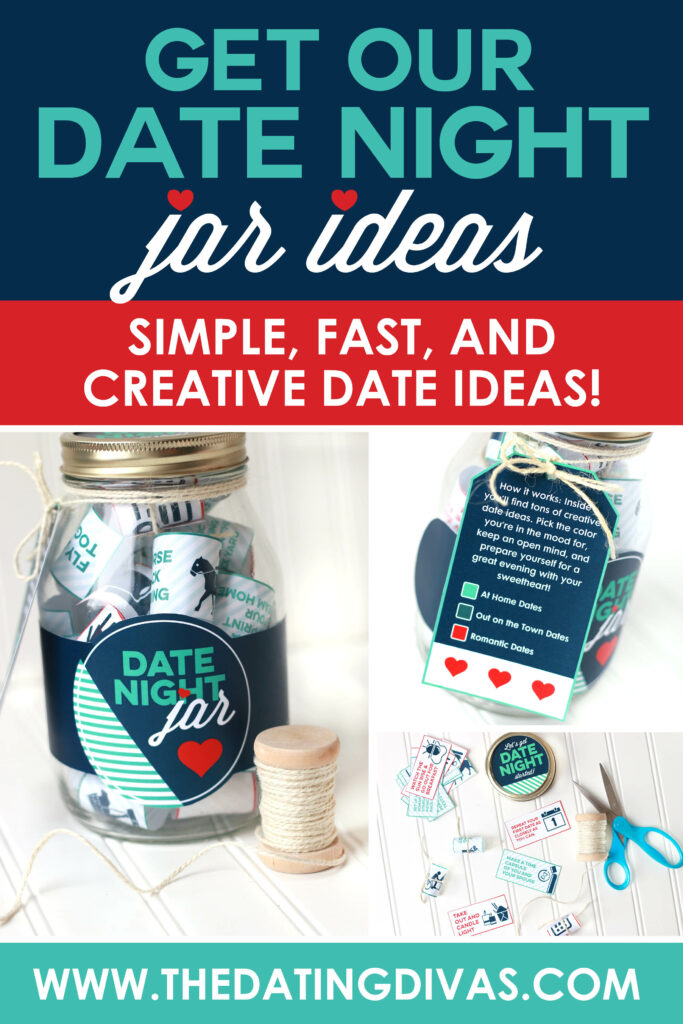 I need a Date Night Jar!! It's hard to come up with fun dates on my own. #dateinajar #datejarideas