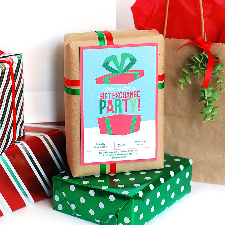 Christmas Gift Exchange - Holiday Present Swap Party Game