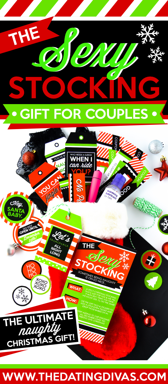 The BEST sexy stocking stuffers for husband and wife! Such a fun and EASY gift!!! #datingdivas #stockingstuffersforhusband #stockingstuffersforwife #beststockingstuffers