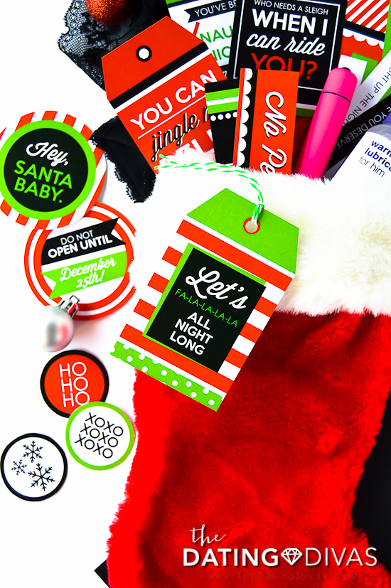 Stocking Stuffers for Husband and Wife Tag