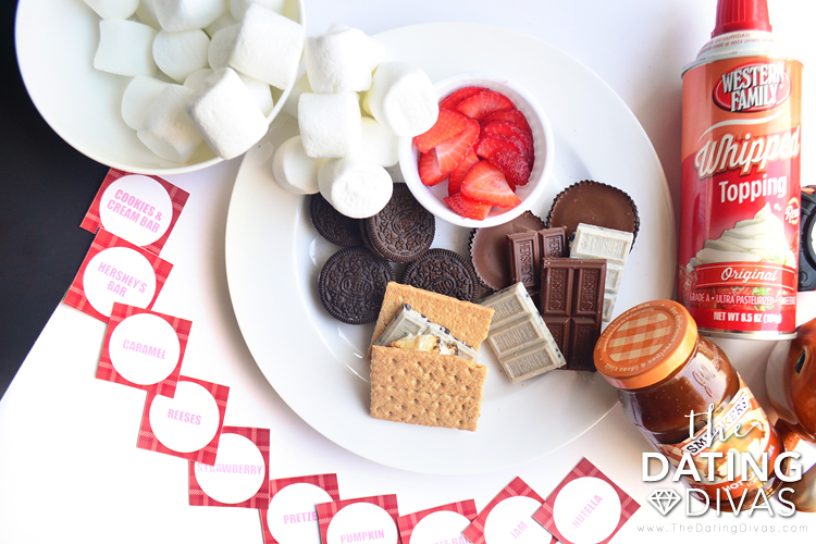 Indoor Picnic with Smores