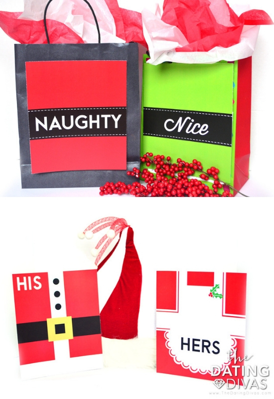 Gift Bag Covers for Christmas Husband and Wife Gifts