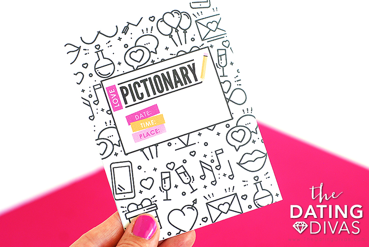 Pictionary Game Invitation 