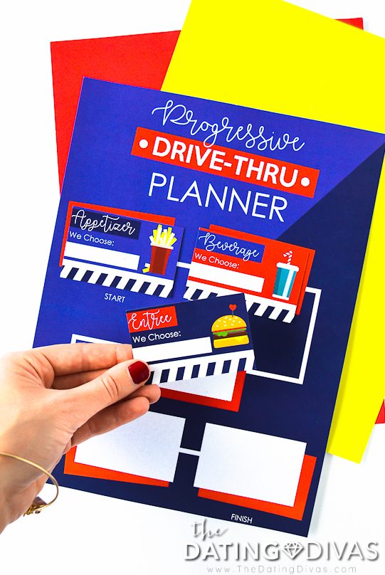 Progressive Drive Through Date Planner