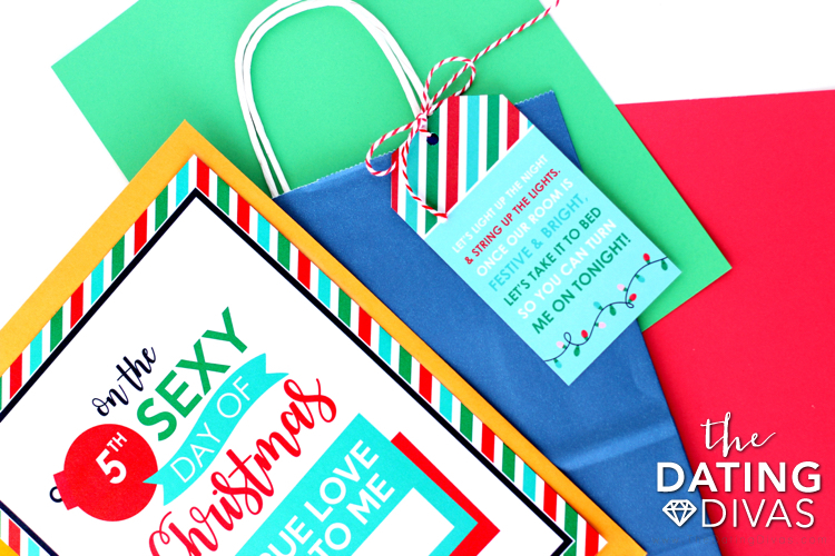 Sexy Days of Christmas Gift Tag