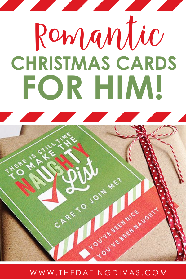 The CUTEST romantic Christmas cards that will bring some Christmas lovin' this holiday season. ;) #RomanticChristmasCards #ChristmasLoveMessages