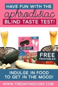 Aphrodisiac Blind Taste Test