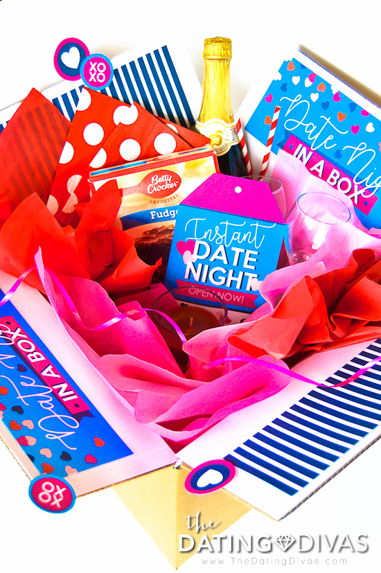 Date Night Basket or Box Kit
