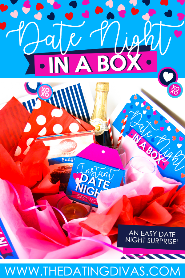 THIS IS SO COOL! I can't wait to whip up this date night in a basket or box for my hubby! #thedatingdivas #datenightinabasket #datenightgiftideas #datenightbasket