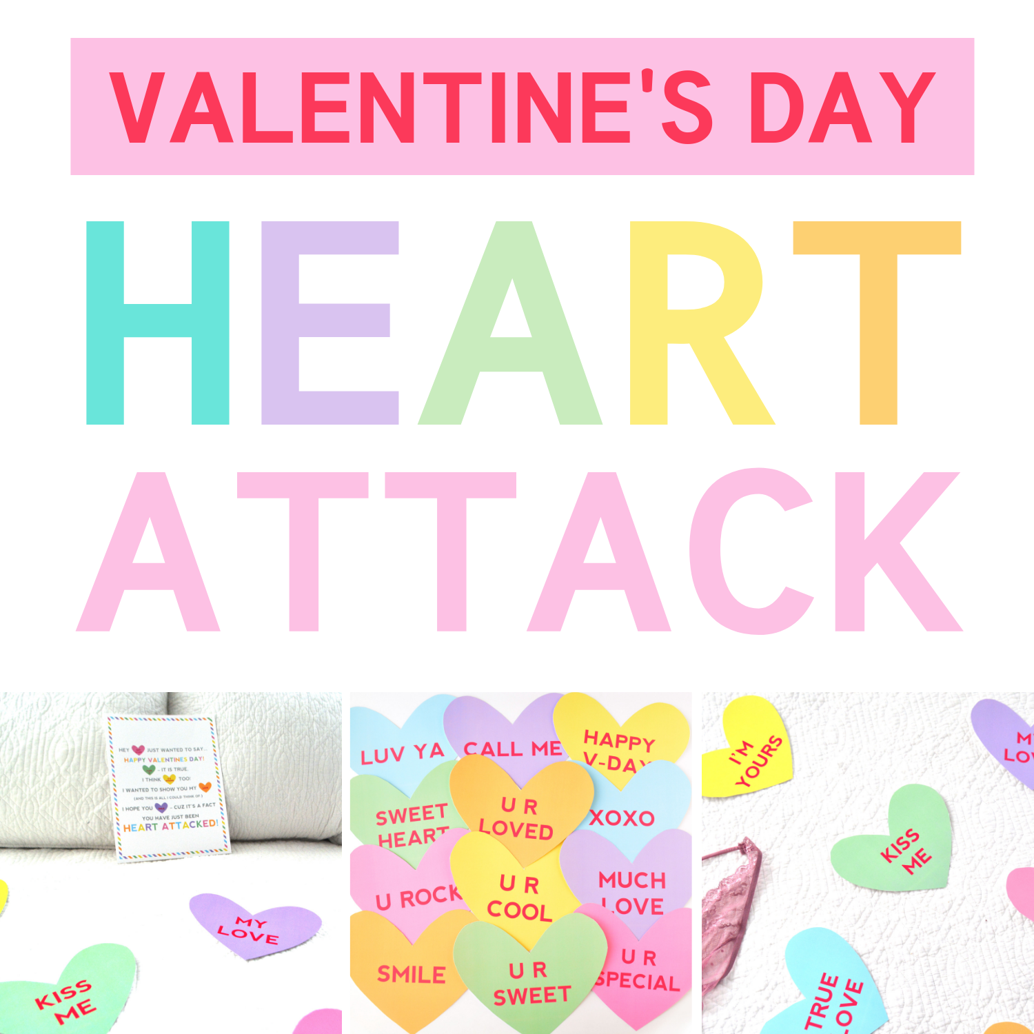 Valentine's Day Heart Attack Lawn Signs - From The Dating Divas1500 x 1500