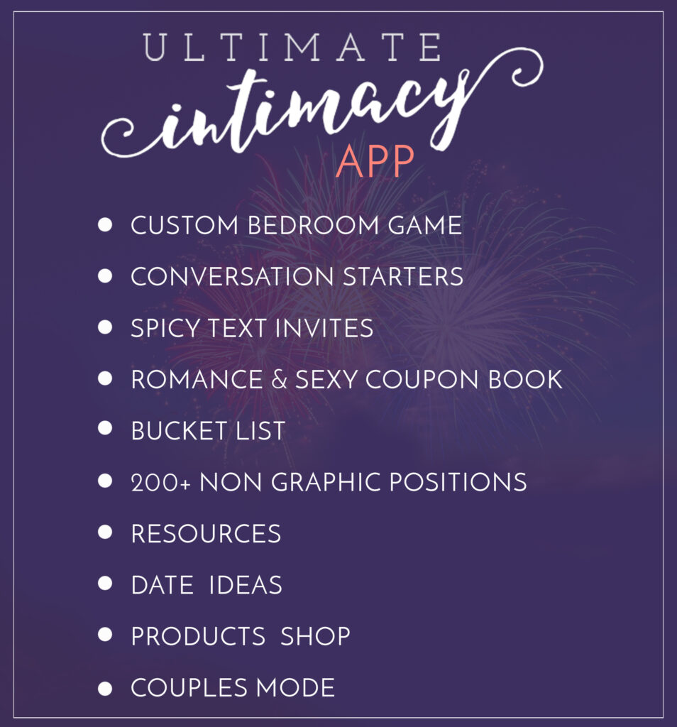 Increase your marriage today with the FREE Ultimate Intimacy App!