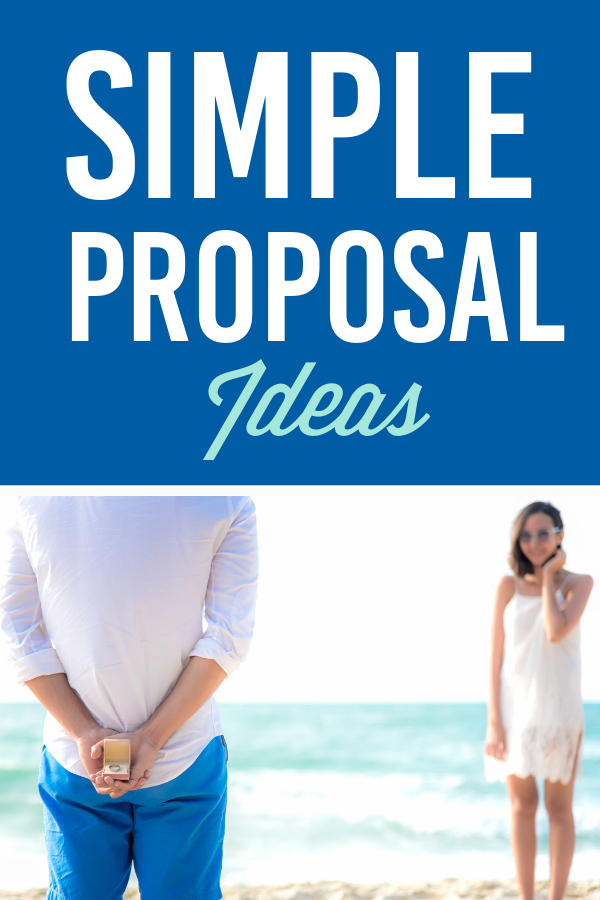 Simple Proposal Ideas