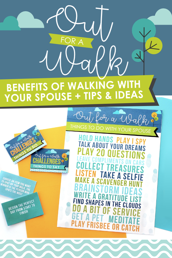 Benefits of Walking with your Spouse - invite your spouse for a simple date! #EasyDateIdea #DatingDivas