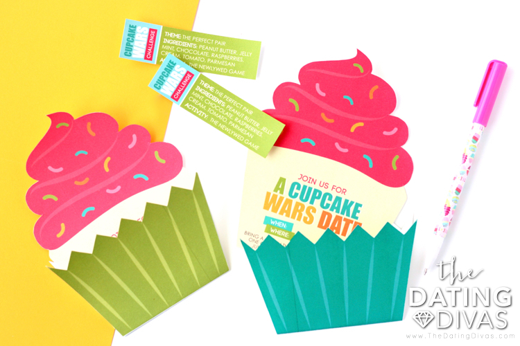 Cupcake Wars Invitation