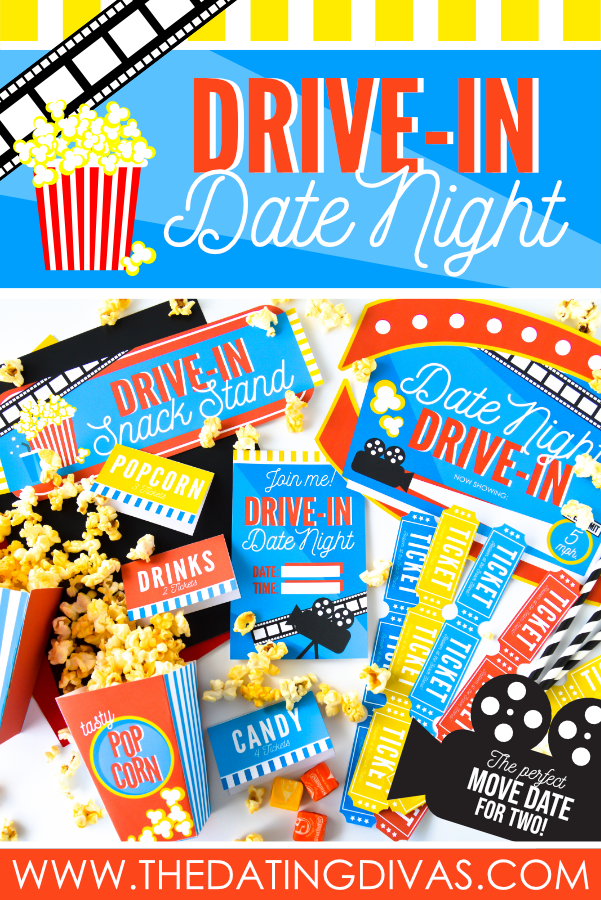 Can't wait to try this Drive-In Movie Date with my hubby! It's got everything I need! #datingdivas #driveinmoviedate #driveinmovie