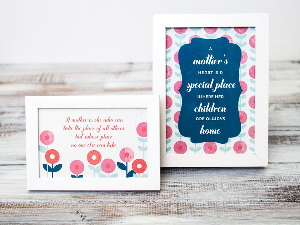 Mothers Day Summer Printable