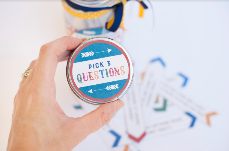 Questions Jar for Talking With Your Child