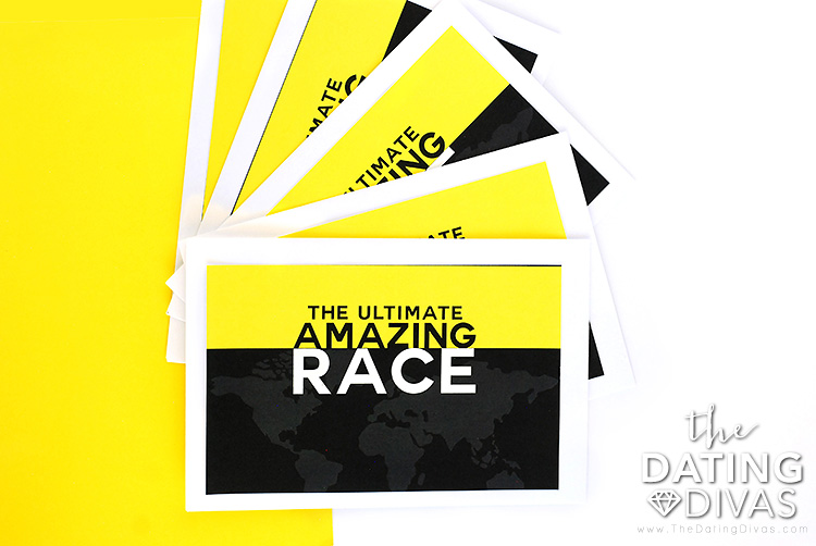 The Amazing Race Challenge Cards