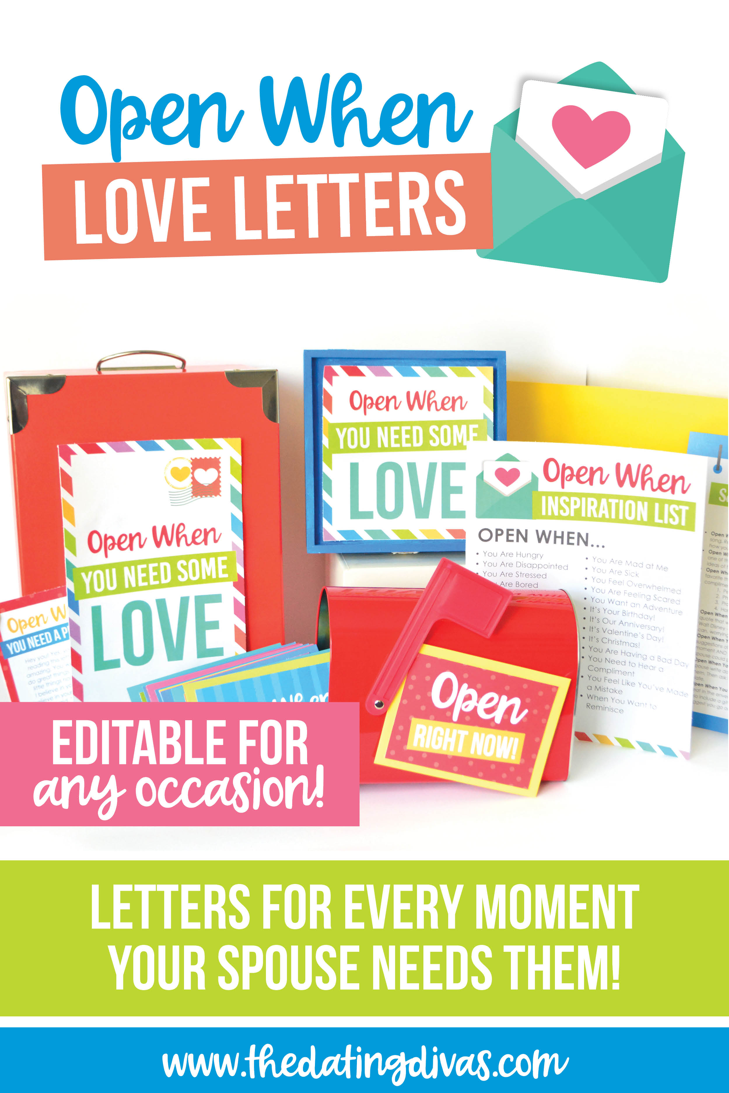 Open When Letter Kit