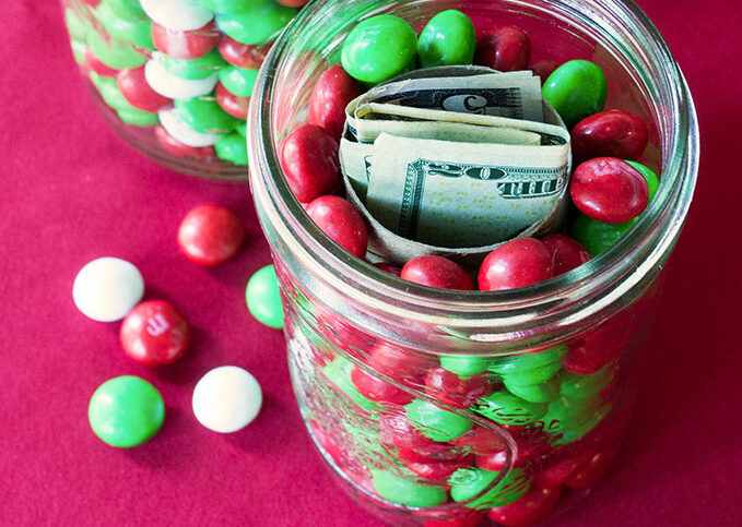 Jar of Candy and Money