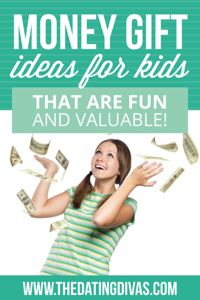 These money gift ideas for kids are sure to make them smile! #Money #GiftIdea #KidsGift