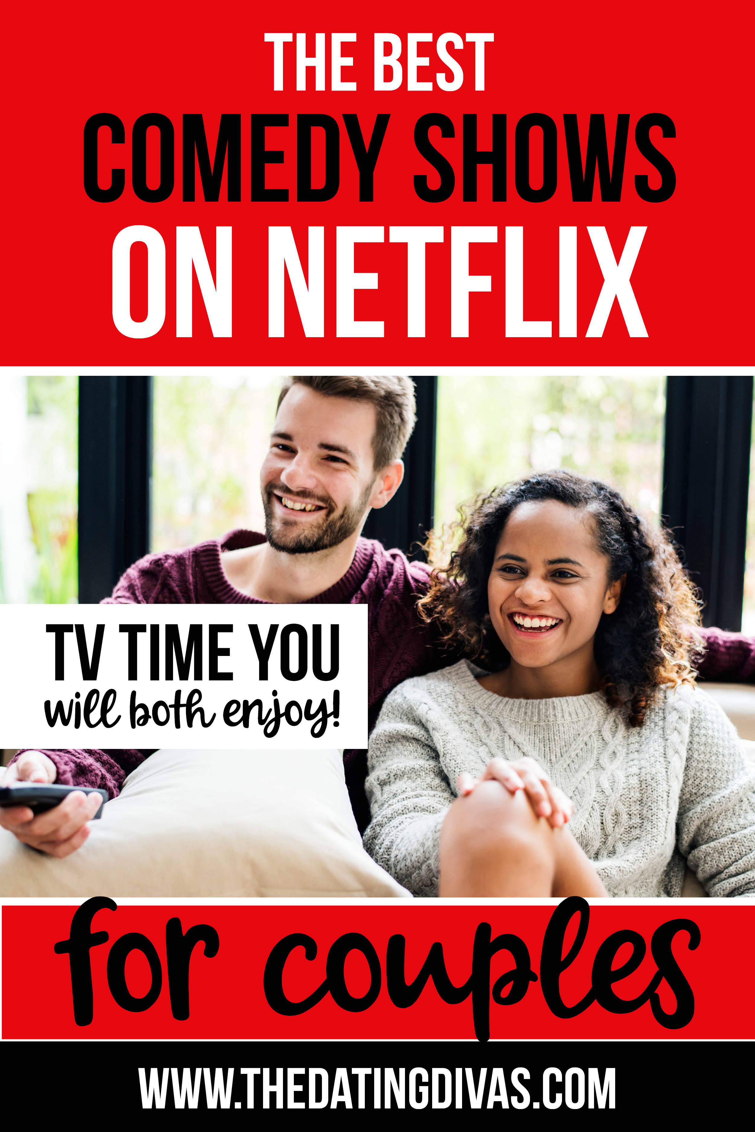 The very best comedy shows on Netflix - all in one place! This post has some great suggestions for comedy shows on Netflix that you both will love. Check these out! Perfect for your next Netflix binge! #netflixcomedy #tvcomedy #netflixshows