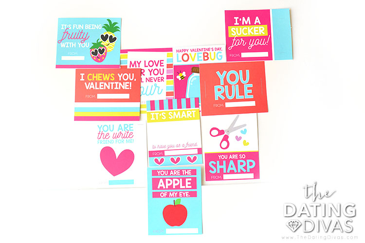 Kids Valentines Cards   Easy DIY Prints - 53