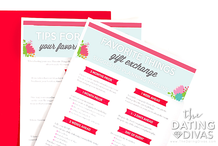 Favorite Things Party Planner and Organizer