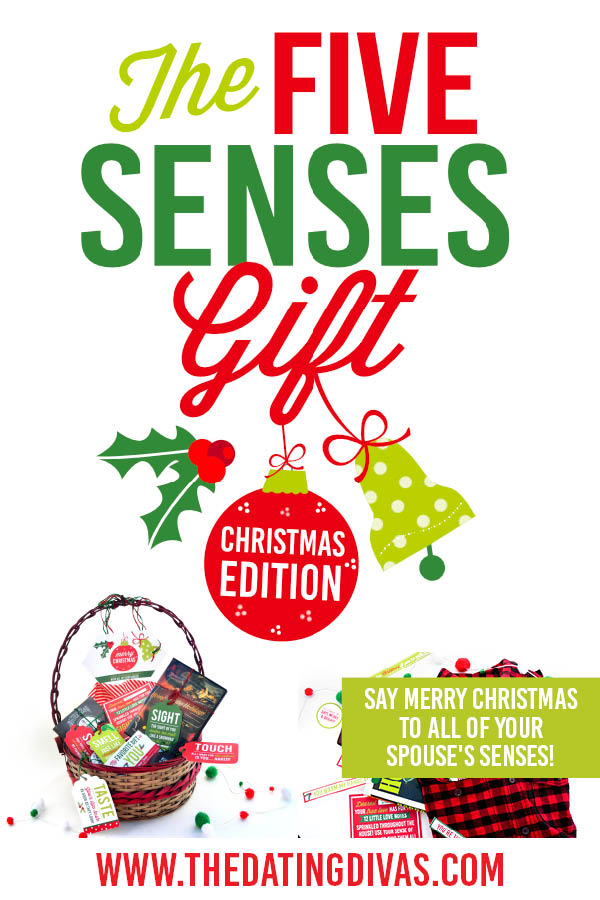 5 Senses Gift for Him, Christmas Gift Idea, Instant Download, Gift Basket, 5  Senses, for Him, Christmas Gift 