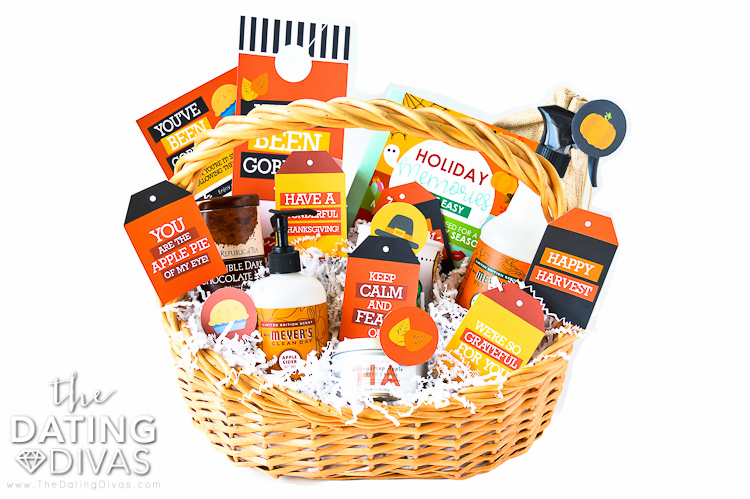 A basket that spreads Thanksgiving cheer