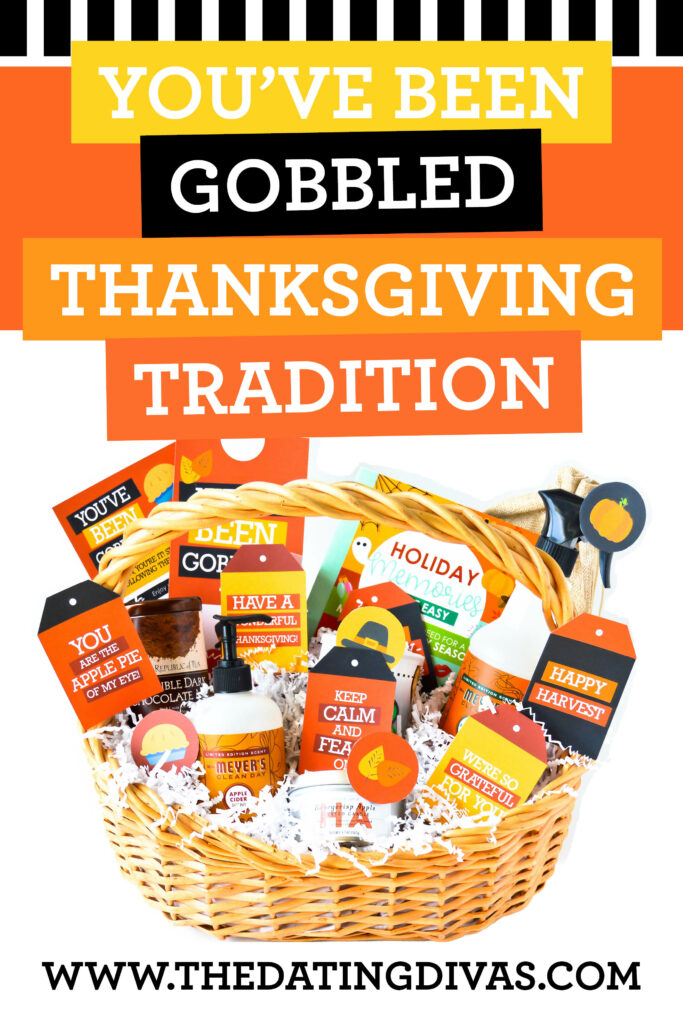 This You've Been Gobbled printable set makes the perfect Thanksgiving tradition for your family! #Thanksgiving #Tradition #You'veBeenGobbled